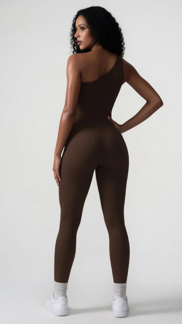 One-Shoulder Strap Jumpsuit