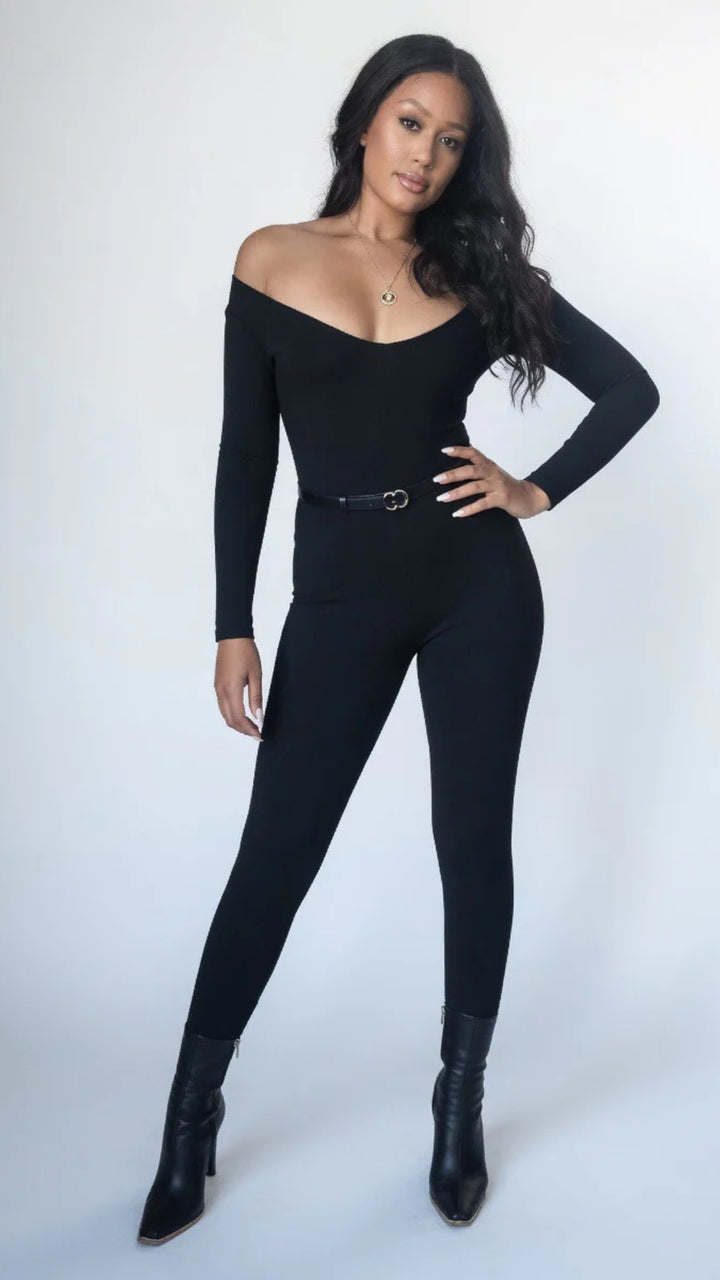 Off The Shoulder Jumpsuit