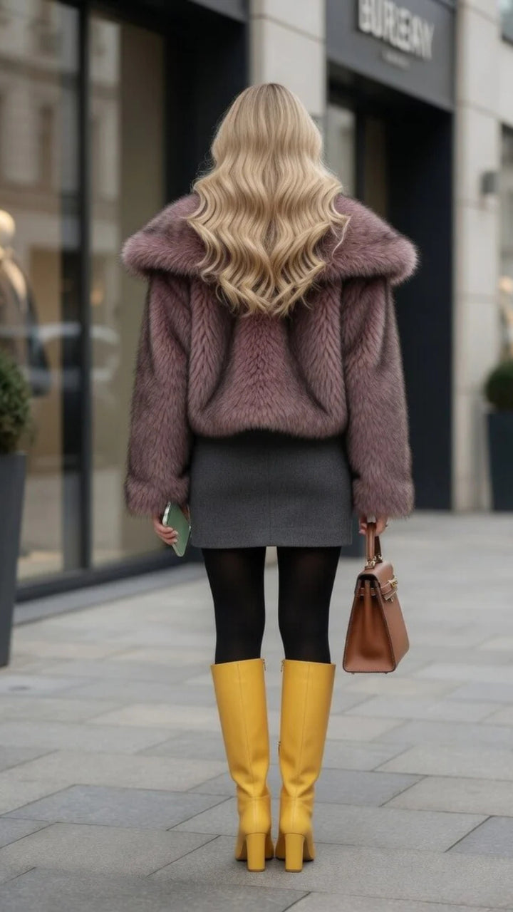 Faux Fur Coat
