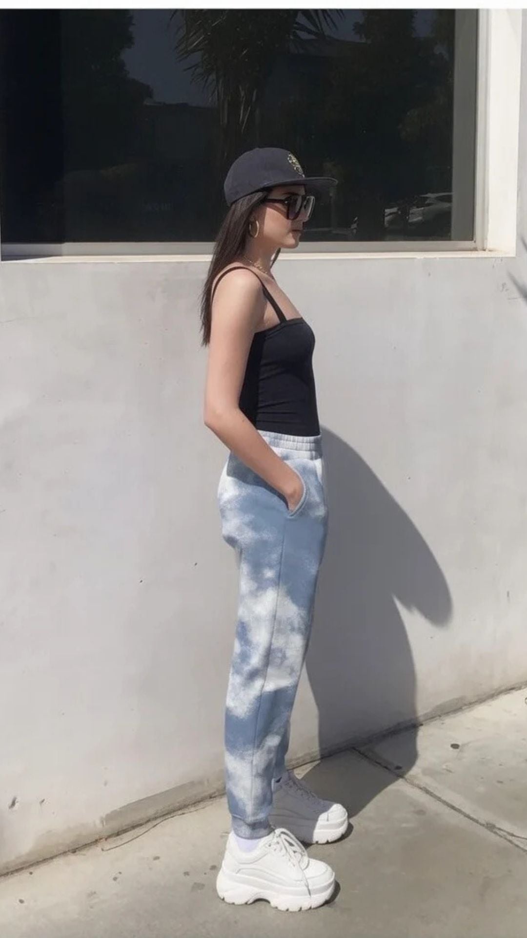 Tie-Dye Design Sweatpants