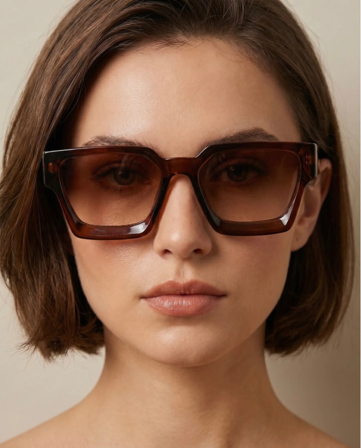 Small Sqaure Design Sunglasses