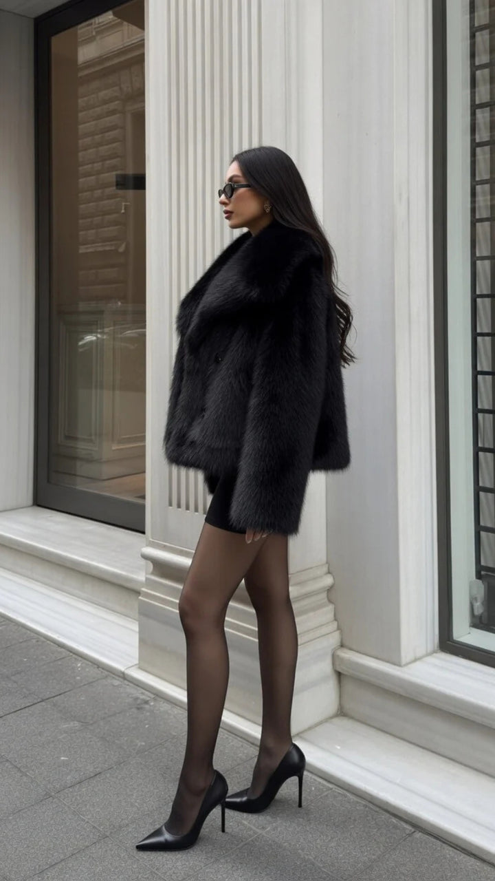 Faux Fur Coat