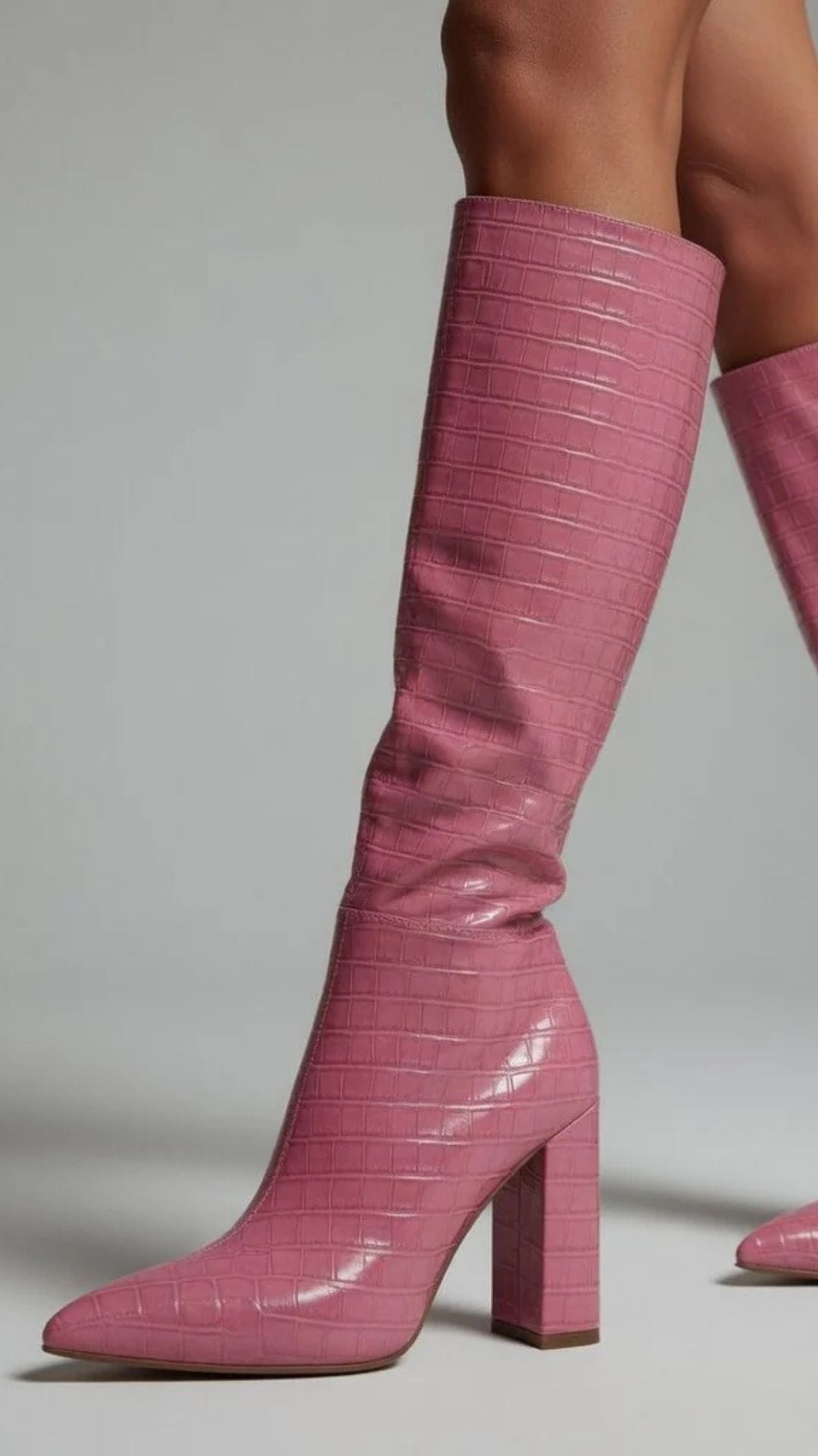 Zipper High Heel Boots