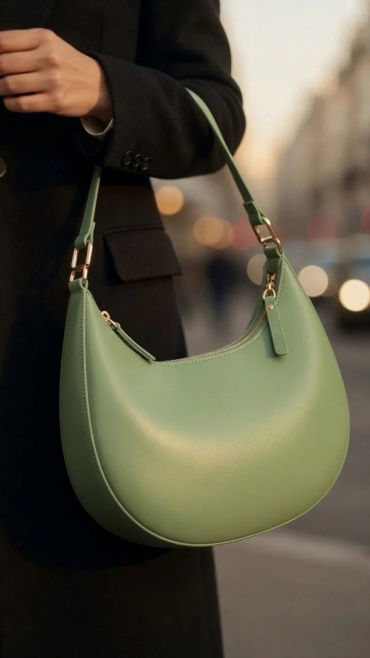 Moon Shaped Shoulder Bag