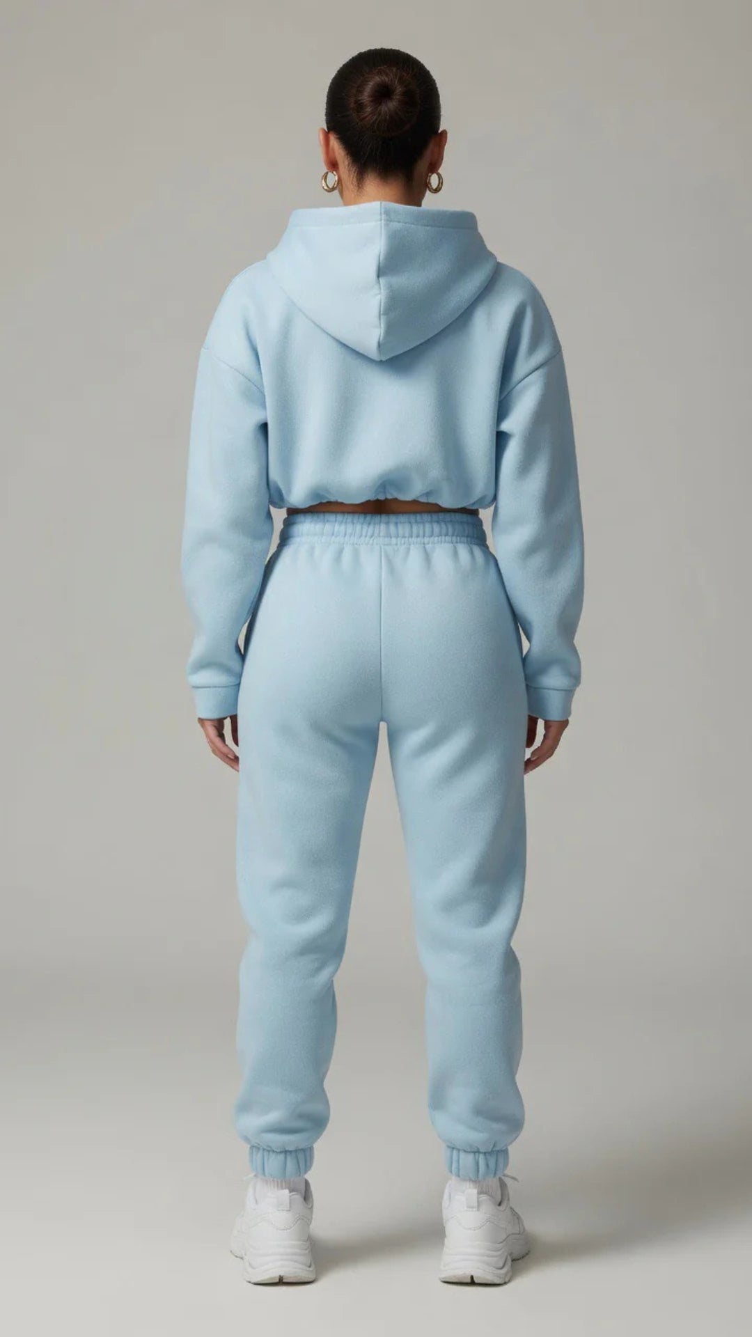 Cropped Hoodie &amp; Jogger Set
