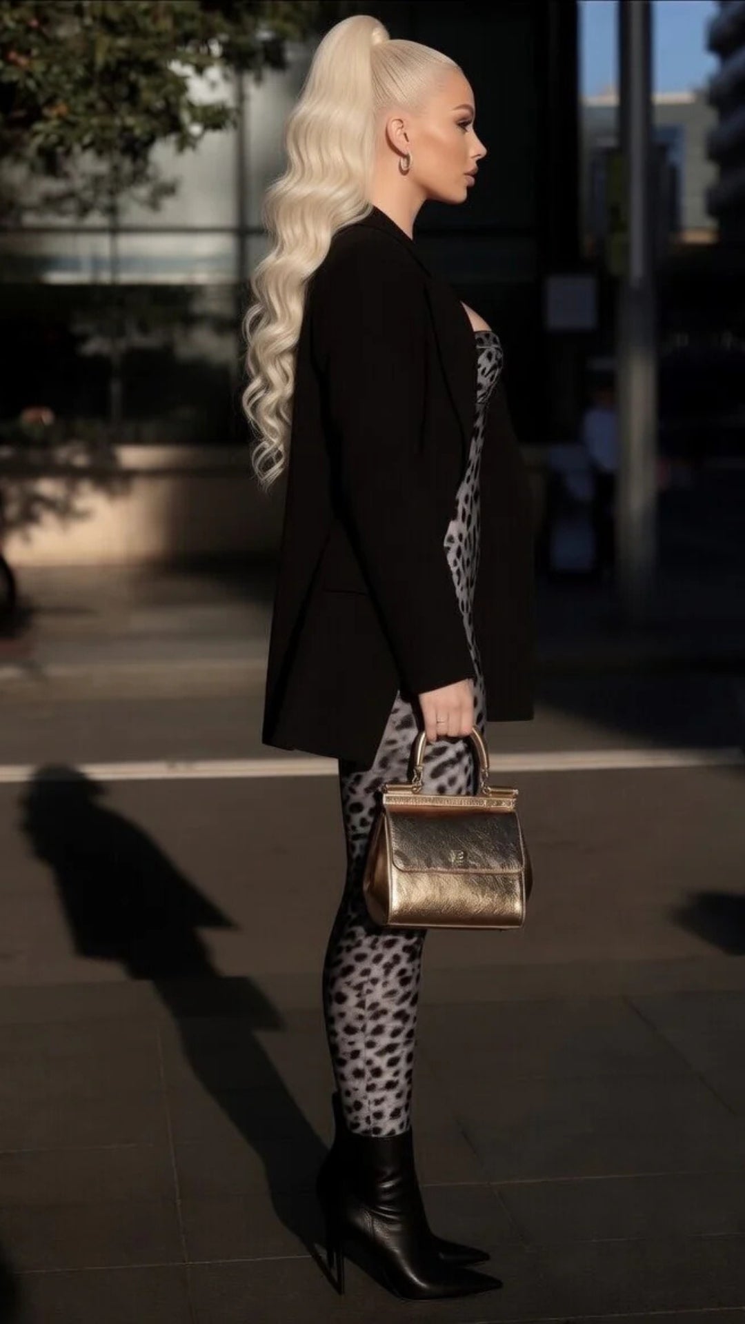 Leopard Print Jumpsuit