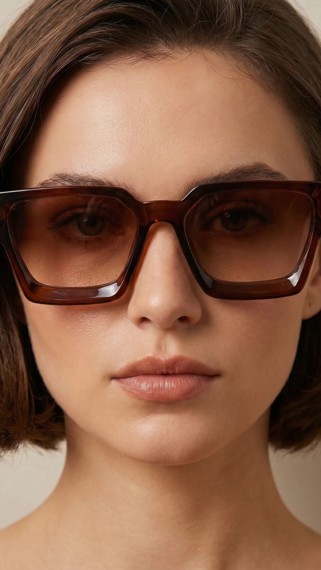 Small Sqaure Design Sunglasses