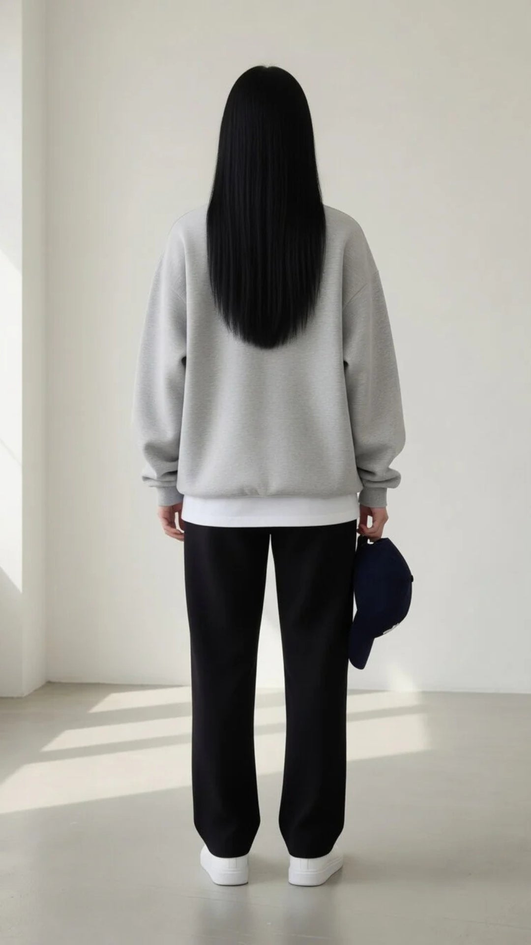 Basic Paris Print Sweatshirt