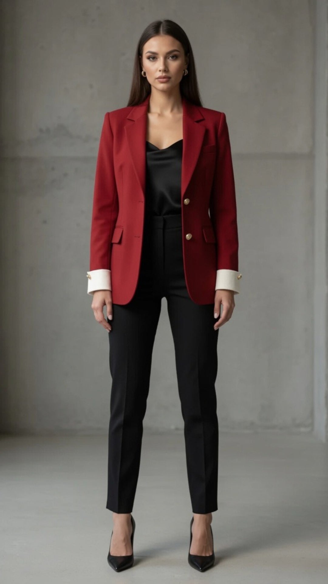 Single-Button Blazer