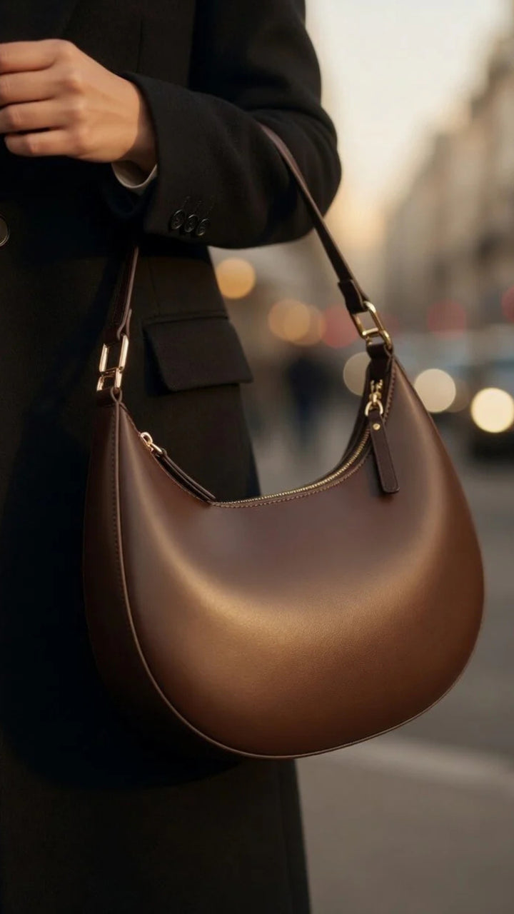 Moon Shaped Shoulder Bag
