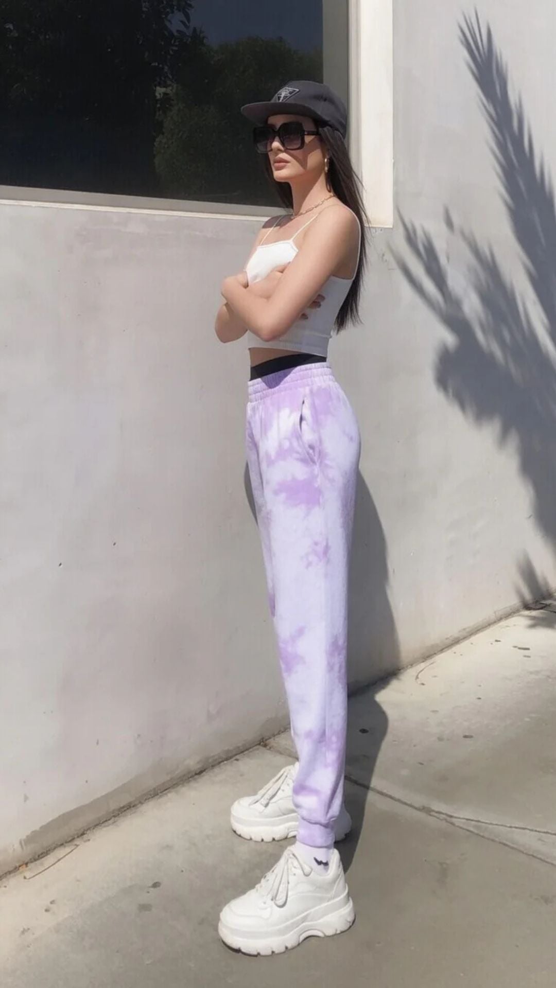 Tie-Dye Design Sweatpants
