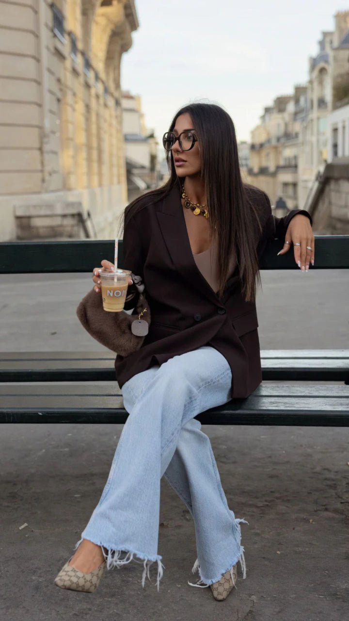 Double-Breasted Blazer