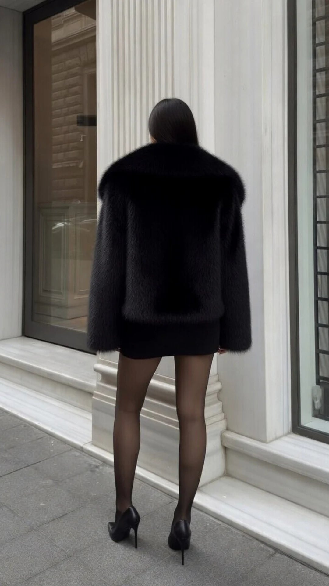 Faux Fur Coat