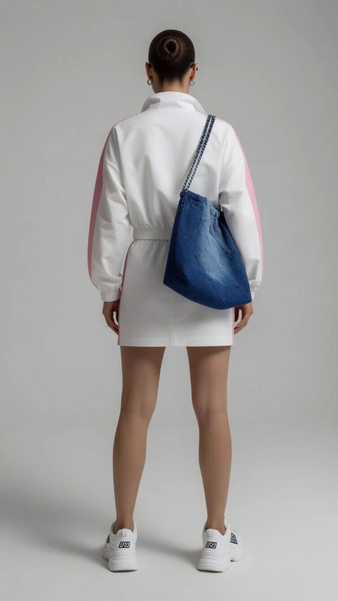Retro-Sport Windbreaker &amp; Shorts Set