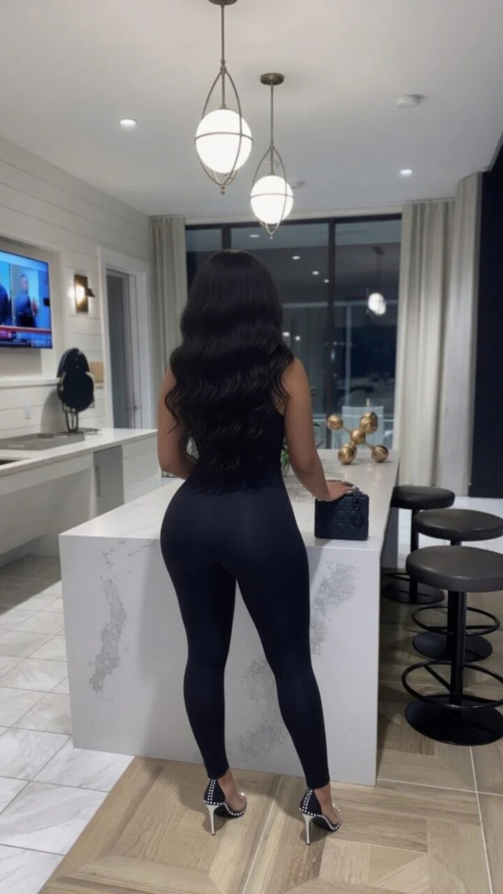 Sleeveless Catsuit Jumpsuit