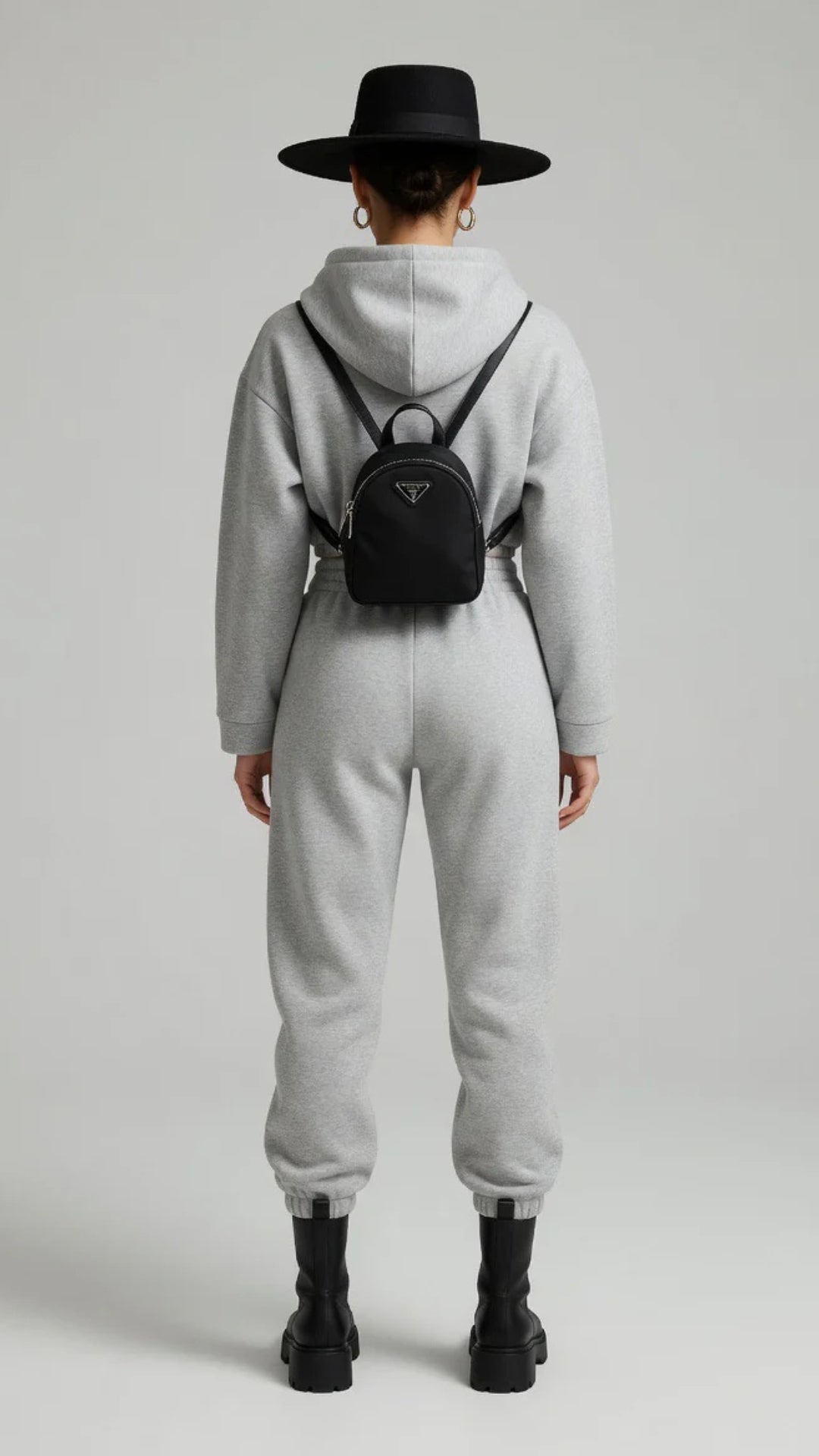 Cropped Hoodie &amp; Jogger Set
