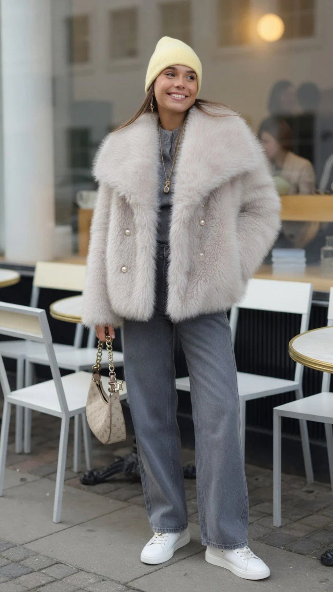 Faux Fur Coat
