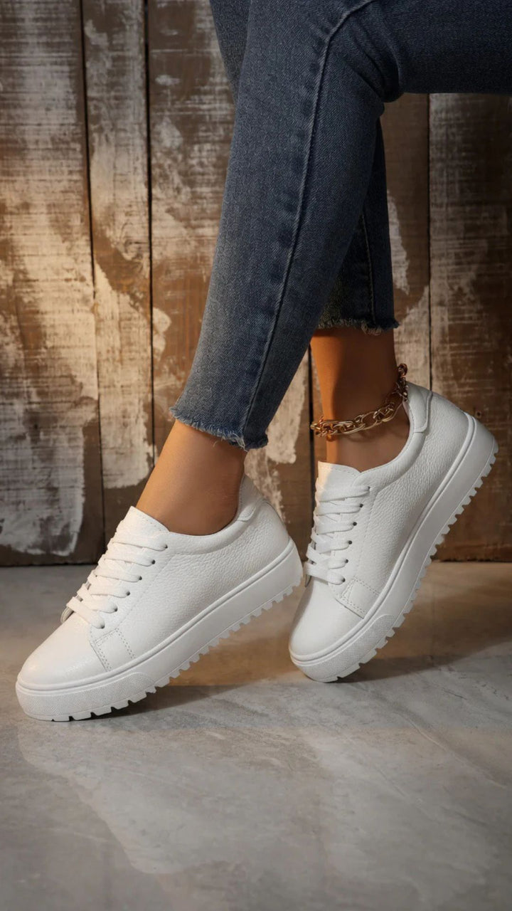 Basic White Trainers