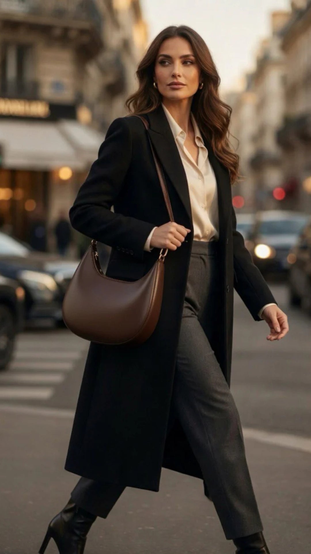 Moon Shaped Shoulder Bag