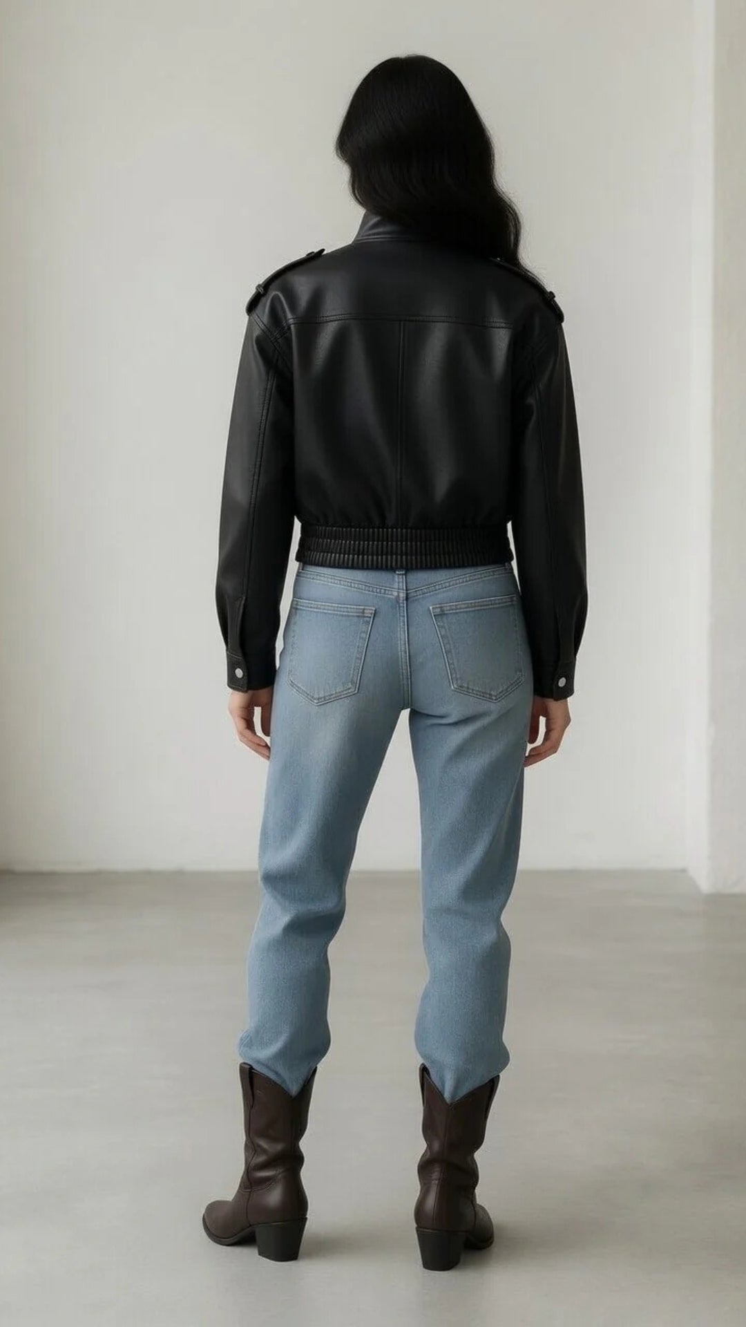 Faux Leather Jacket