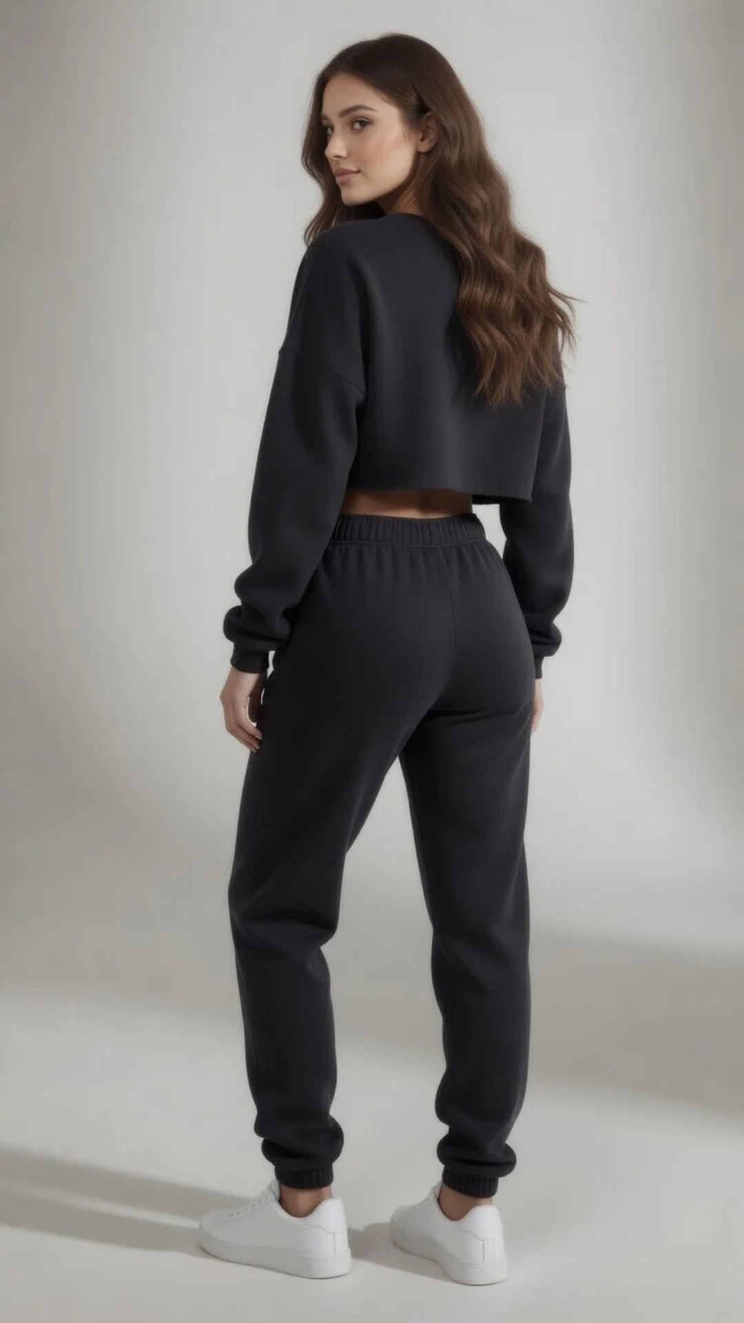 Cropped Passenger Princess Print Sweatshirt