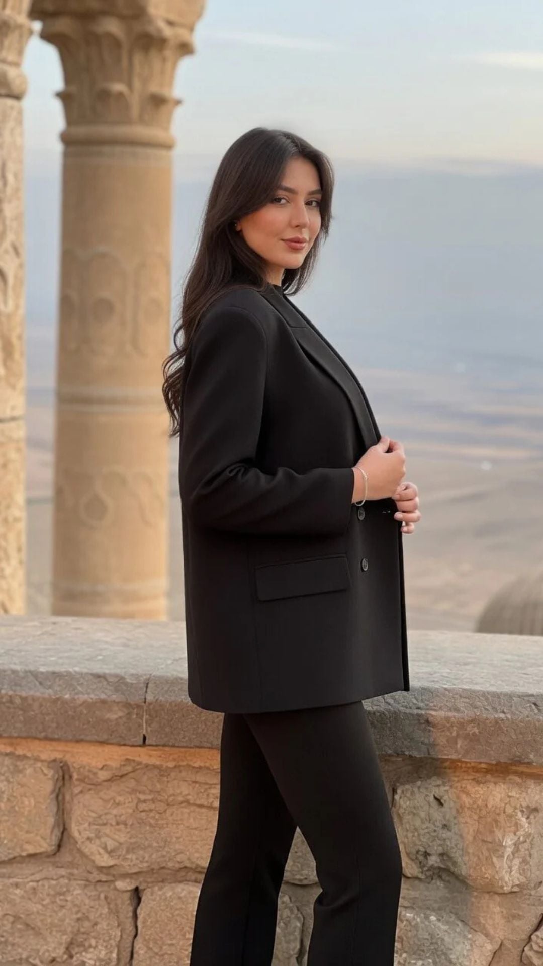 Double-Breasted Blazer