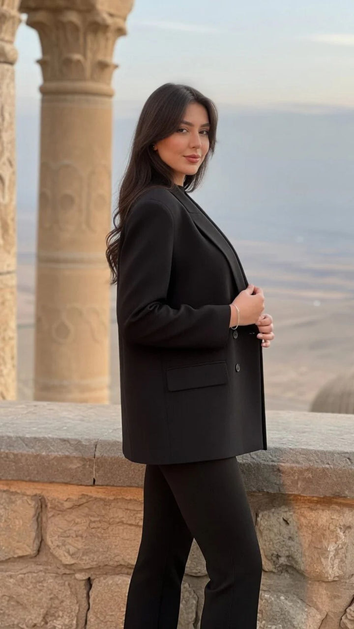 Double-Breasted Blazer
