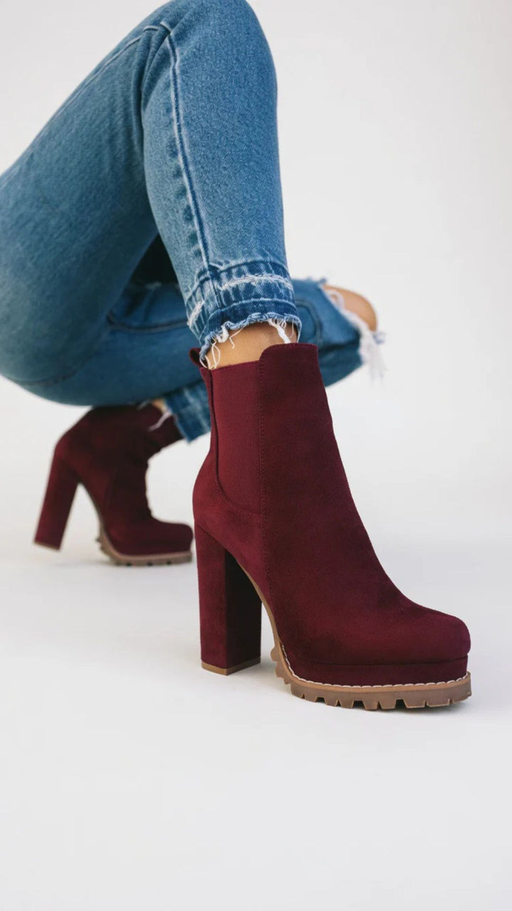 Suede Boots