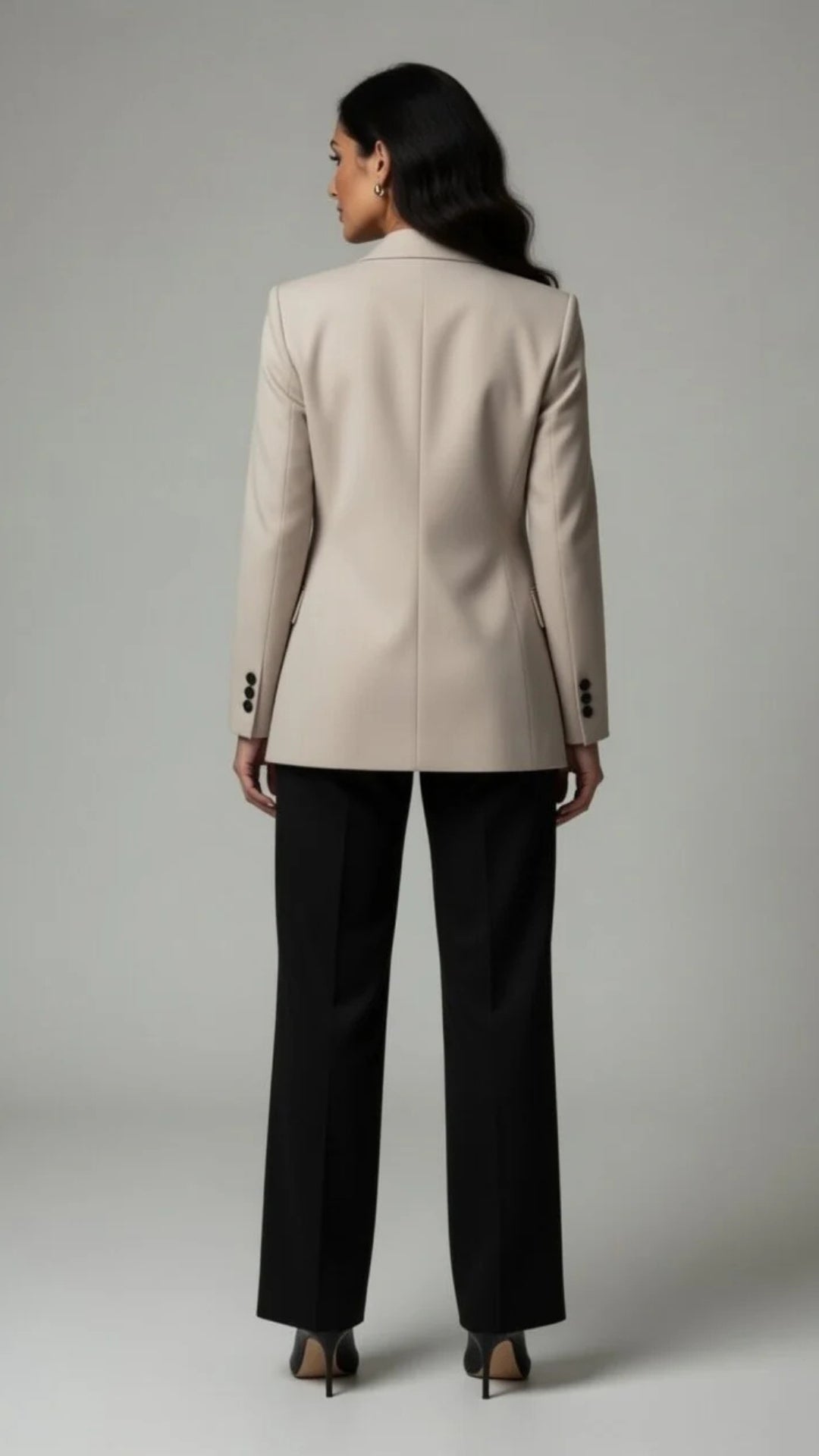 Oversized Double-Breasted Blazer