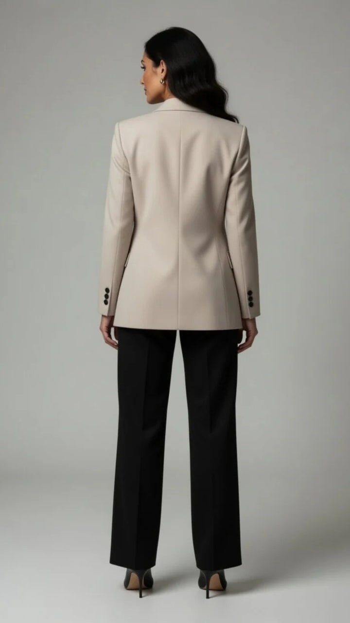 Oversized Double-Breasted Blazer