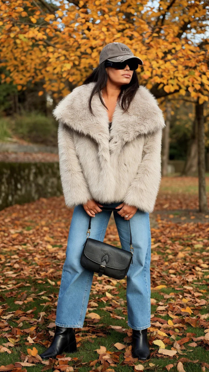 Faux Fur Coat
