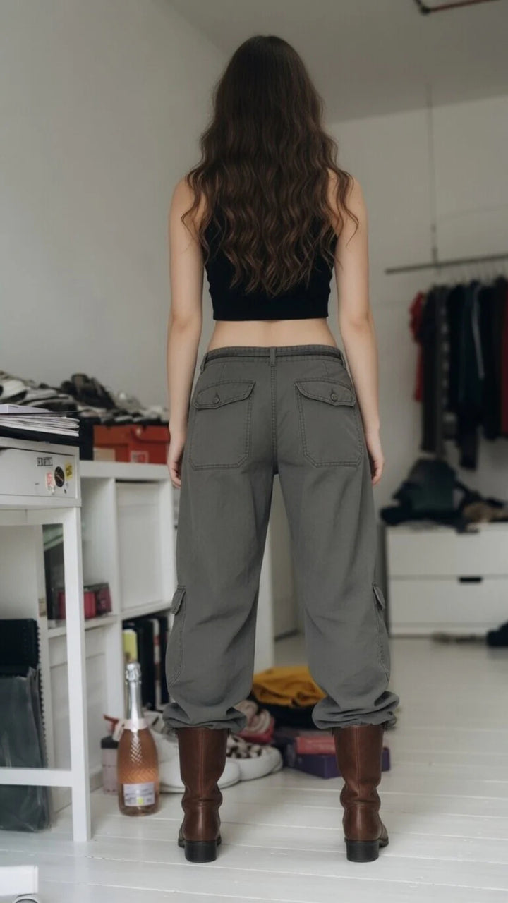 Cargo Multi-Pocket Trousers