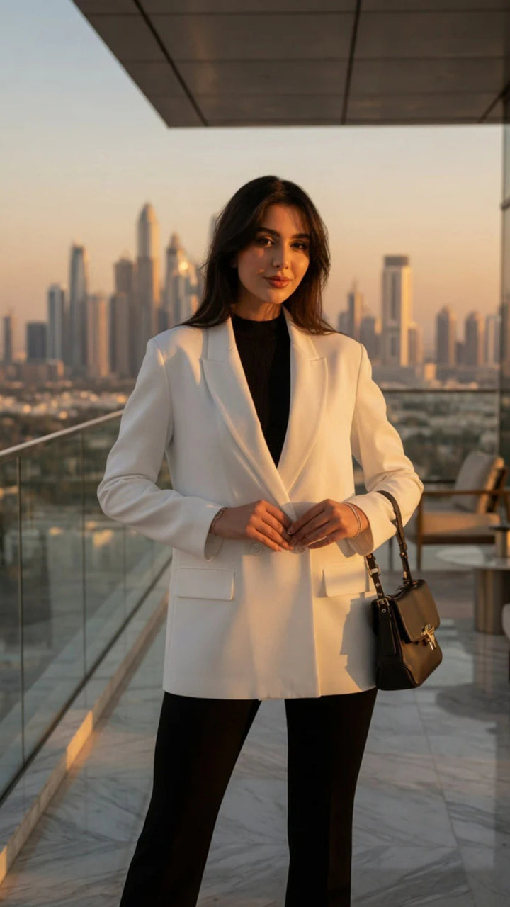 Double-Breasted Blazer