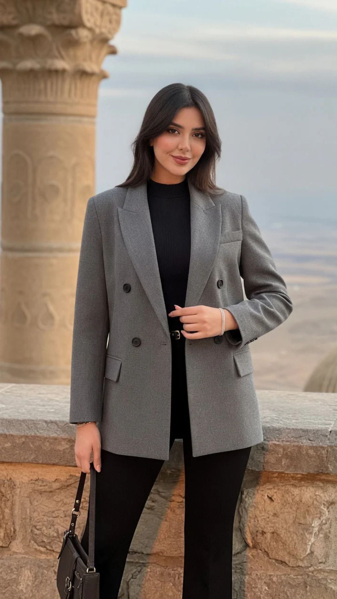 Double-Breasted Blazer